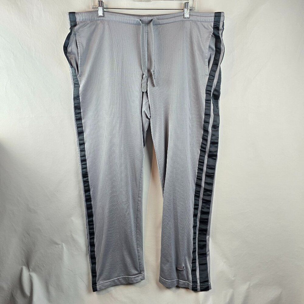 Nike Pants Mens XL Gray Track Warm Up Work Out Y2k Vintage Athleisure Swoosh